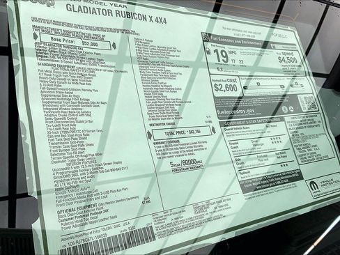 New 2026 Jeep Gladiator Rubicon image 21