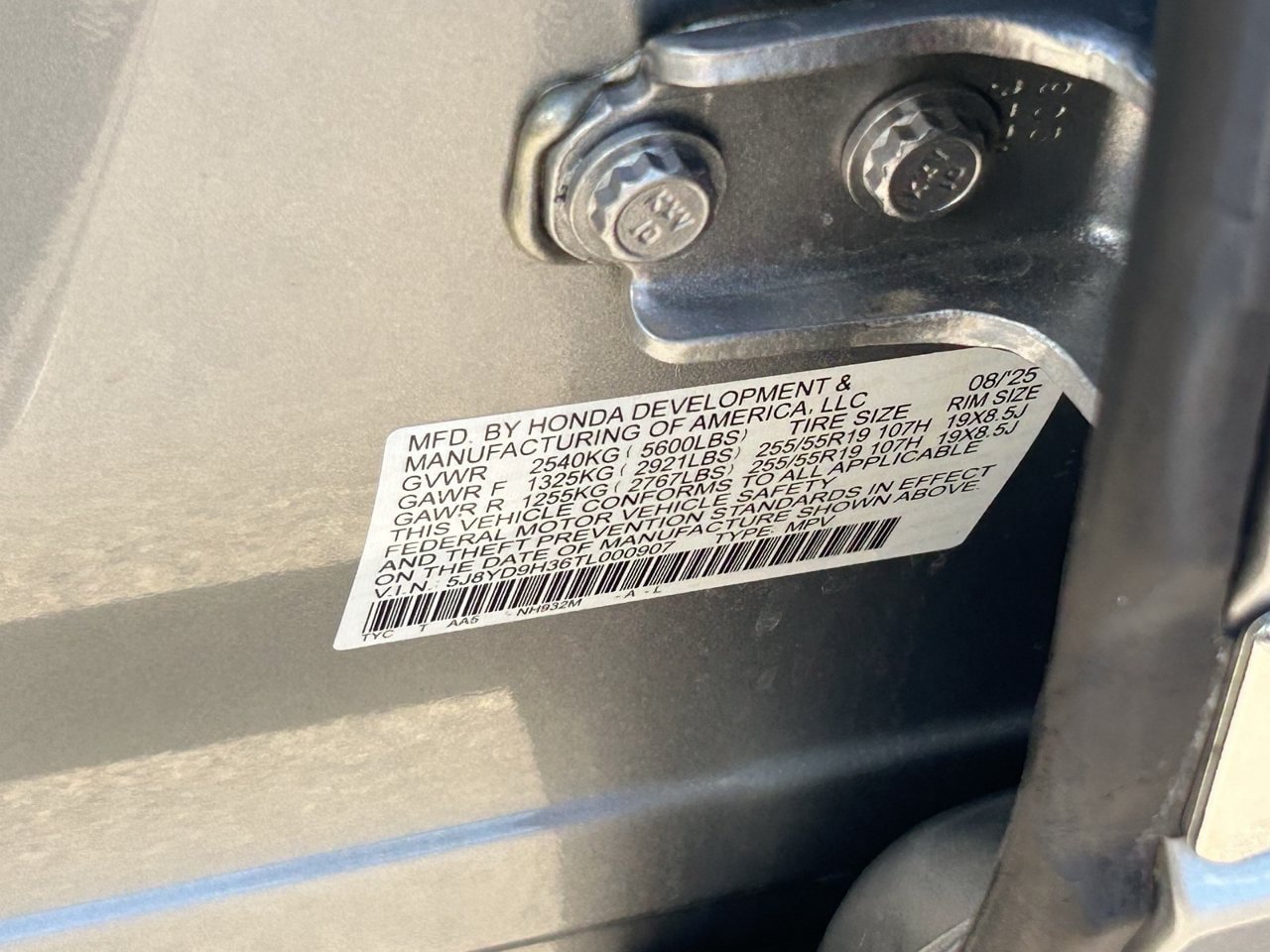 Certified 2026 Acura MDX FWD image 36