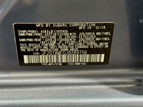 Used 2018 Subaru Crosstrek 2.0i Limited w/ 50th Anniversary Edition AWD/4WD image 40