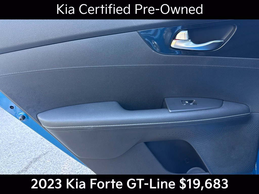 Certified 2023 Kia Forte GT-Line w/ GT-Line Premium Package FWD image 16