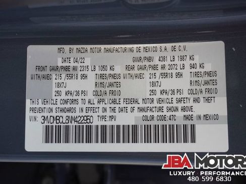 Used 2022 MAZDA CX-30 AWD 2.5 S w/ Preferred Package image 91