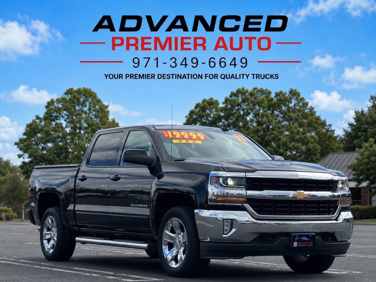 Used 2017 Chevrolet Silverado 1500 LT w/ LT Eassist Package AWD/4WD image 1