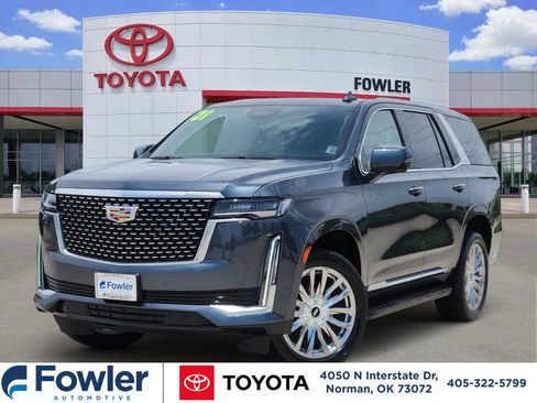 Used 2021 Cadillac Escalade Premium Luxury w/ LPO, Illumination Package AWD/4WD image 1