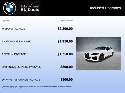 New 2026 BMW i4 xDrive40i w/ M Sport Package AWD/4WD image 17