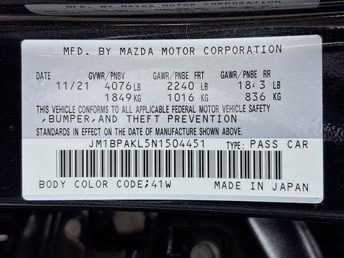 Used 2022 MAZDA MAZDA3 s image 29