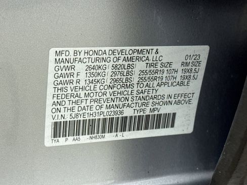 Used 2023 Acura MDX SH-AWD image 13