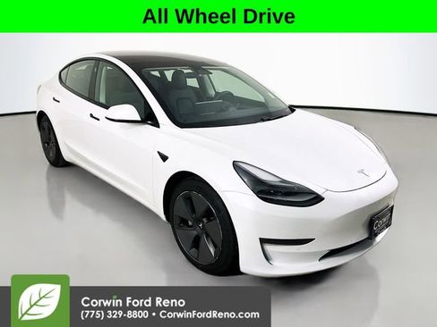Used 2021 Tesla Model 3 Long Range image 1