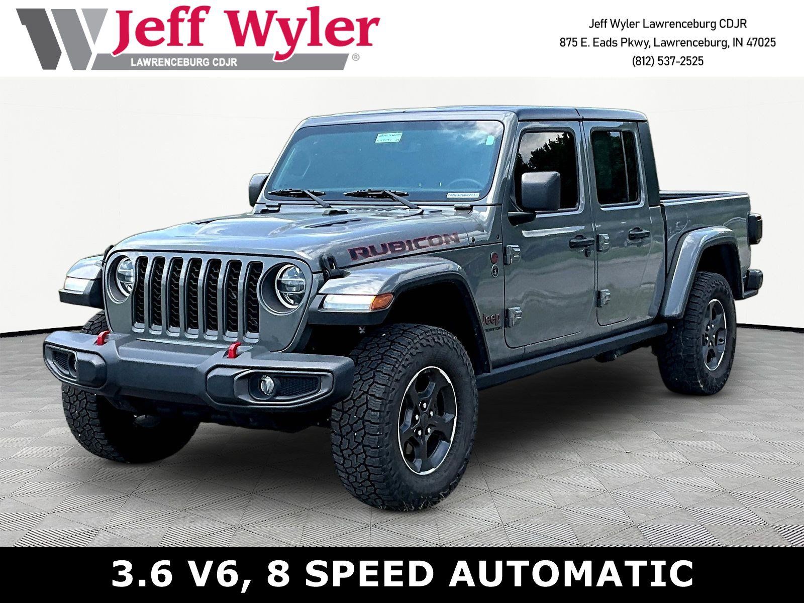 Used 2021 Jeep Gladiator Rubicon AWD/4WD image 1