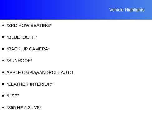 New 2026 Chevrolet Tahoe RST RWD image 8