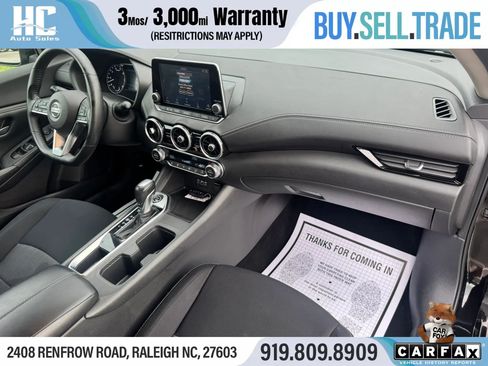 Used 2021 Nissan Sentra SV FWD image 22