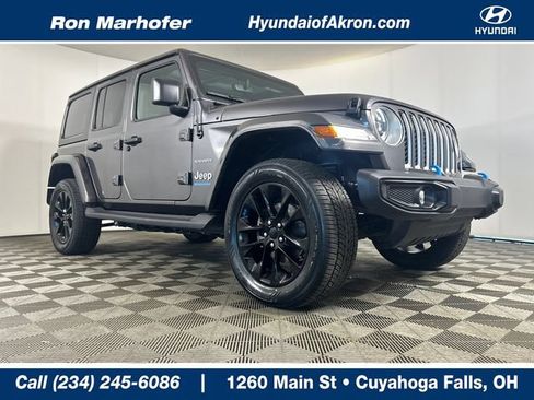 Used 2023 Jeep Wrangler Unlimited Sahara AWD/4WD image 1