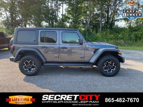 Used 2023 Jeep Wrangler Unlimited Rubicon 4xe w/ Cold Weather Group AWD/4WD image 4