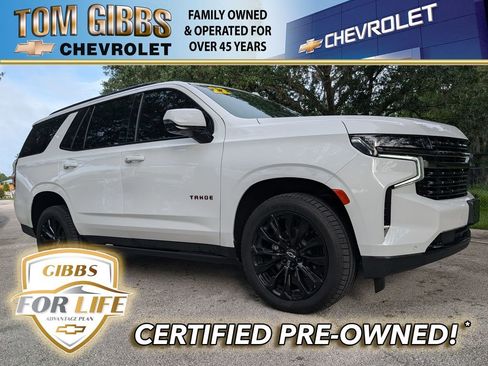 Used 2022 Chevrolet Tahoe RST w/ Sport Performance Package AWD/4WD image 1