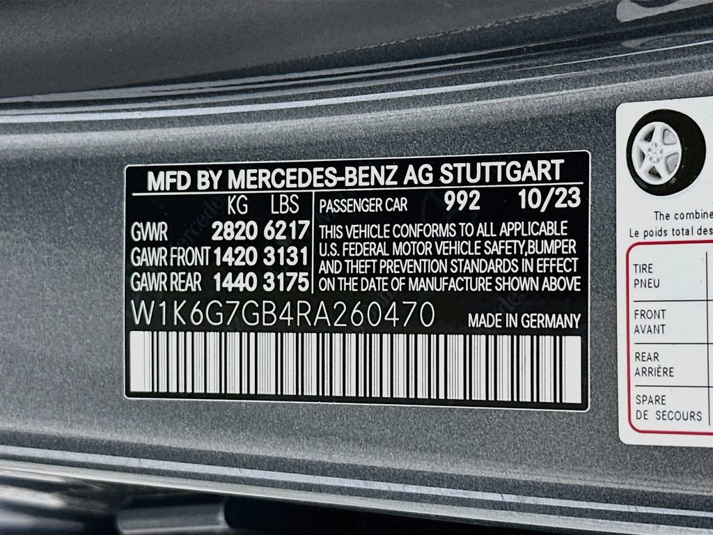 Certified 2024 Mercedes-Benz S 580 4MATIC Sedan image 33
