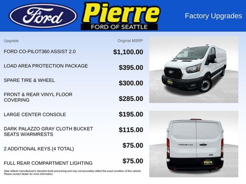 New 2026 Ford Transit 250 Base w/ Load Area Protection Package image 13