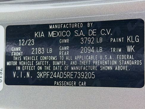 Used 2024 Kia Forte LXS image 26