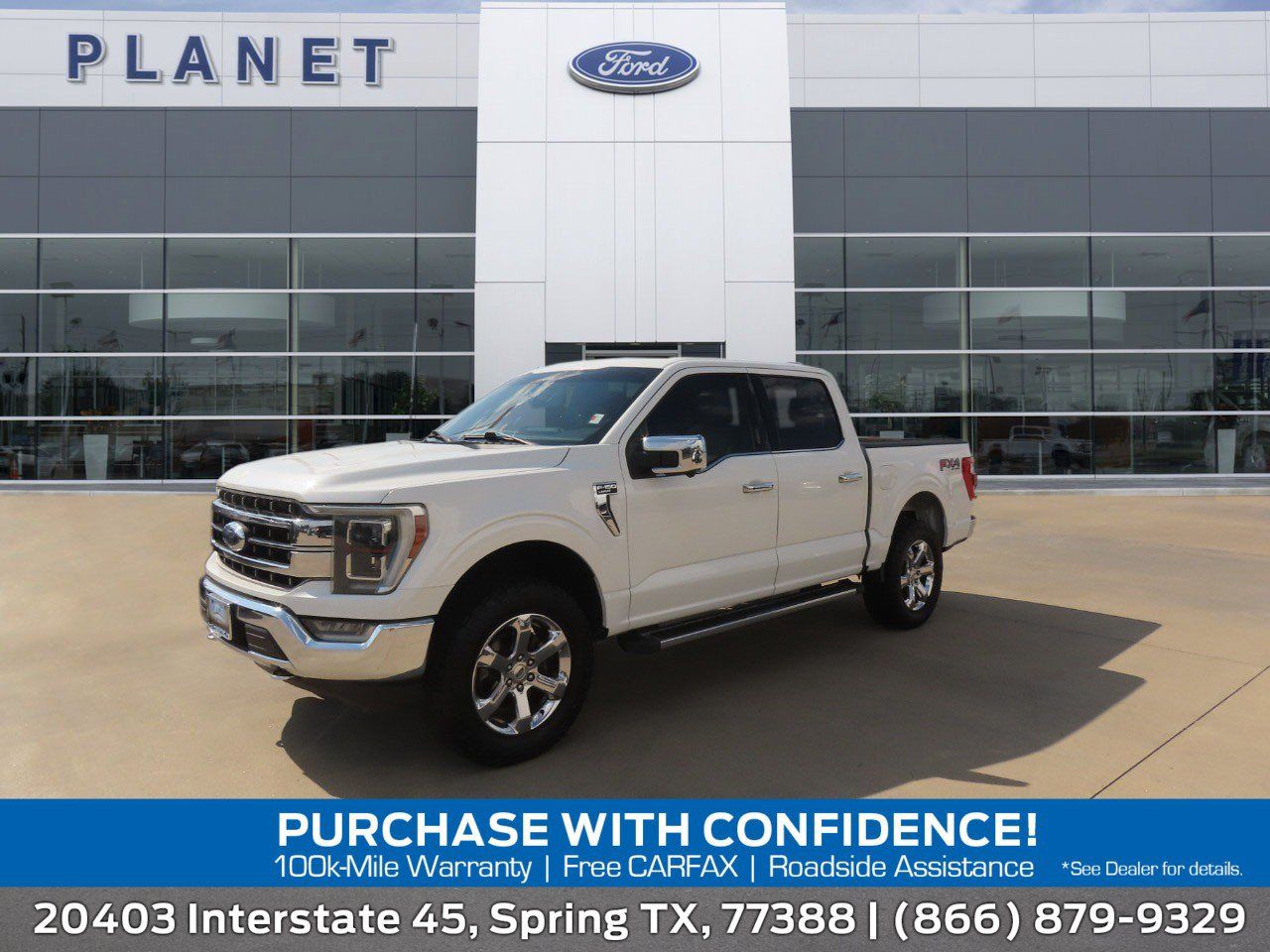 Used 2021 Ford F150 Lariat w/ Equipment Group 502A High AWD/4WD image 1