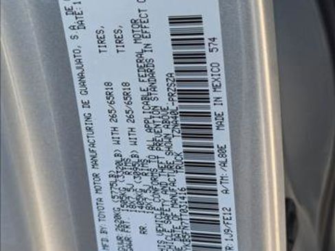 New 2026 Toyota Tacoma TRD Sport image 16