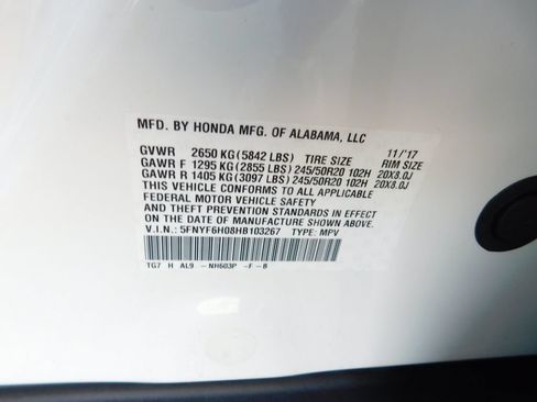 Used 2017 Honda Pilot Elite image 9