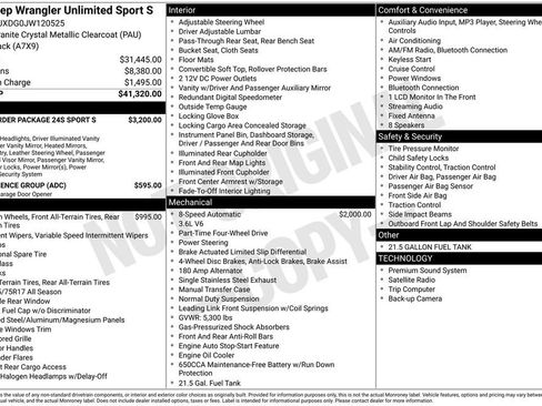 Used 2018 Jeep Wrangler Unlimited Sport S image 24