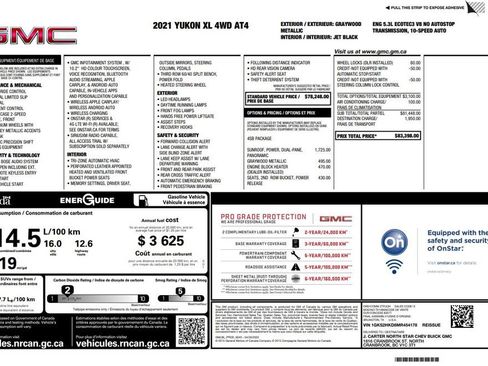 Used 2021 GMC Yukon XL AT4 image 3