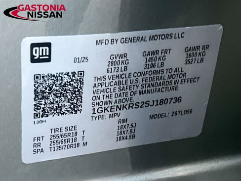 Used 2025 GMC Acadia Elevation image 43