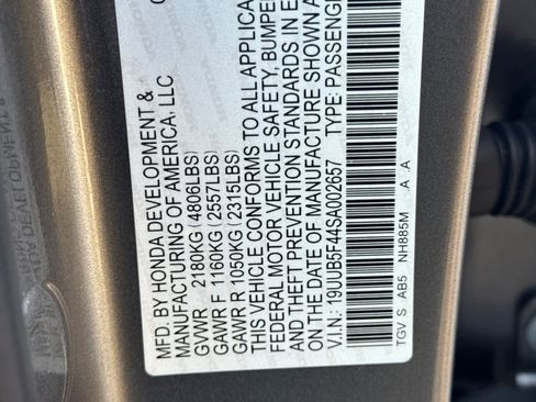 Certified 2025 Acura TLX w/ Technology Package FWD image 30