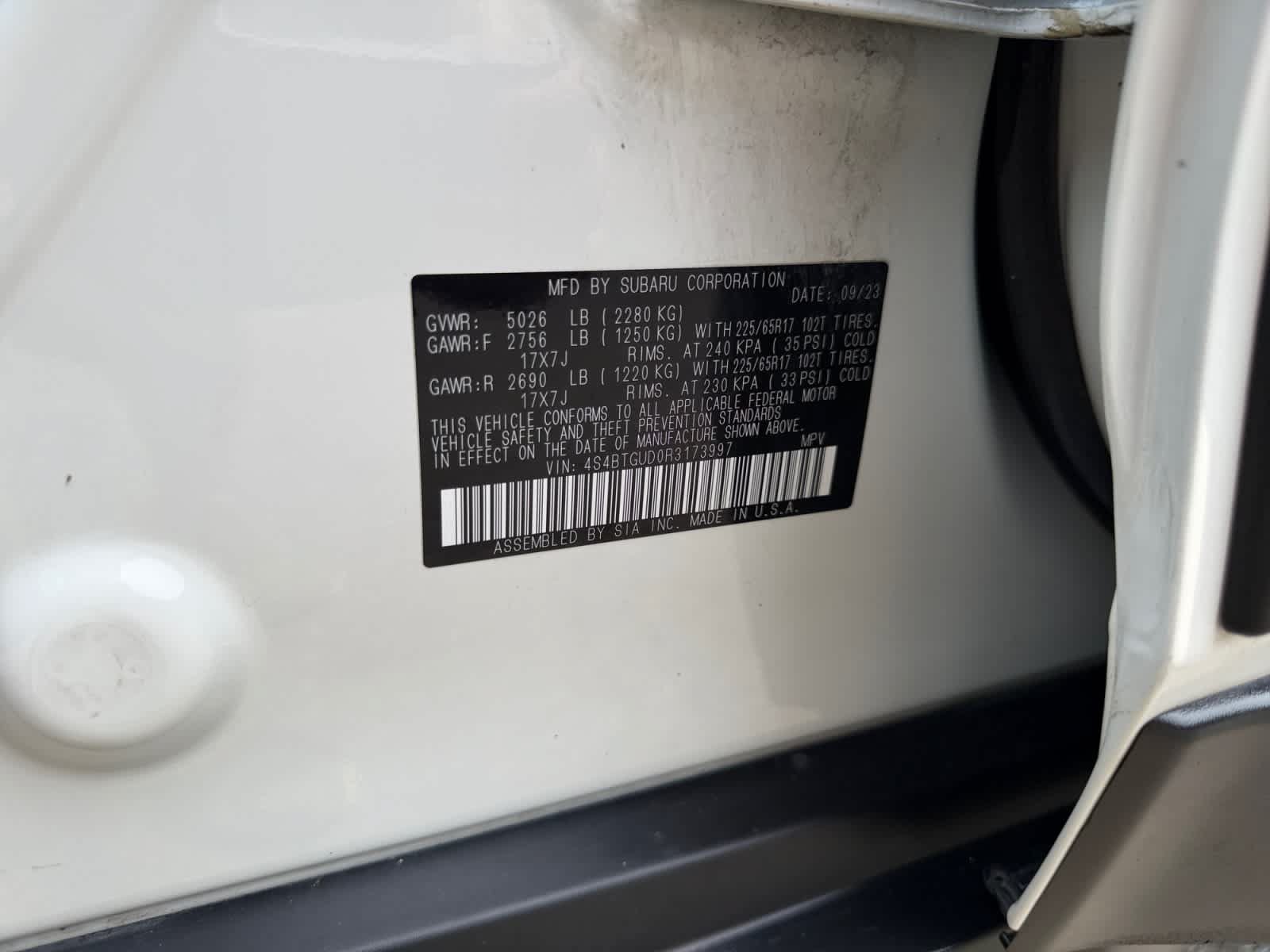 Certified 2024 Subaru Outback Wilderness AWD/4WD image 16