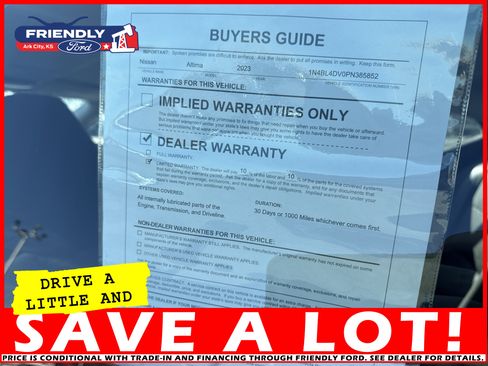 Used 2023 Nissan Altima 2.5 SV image 21