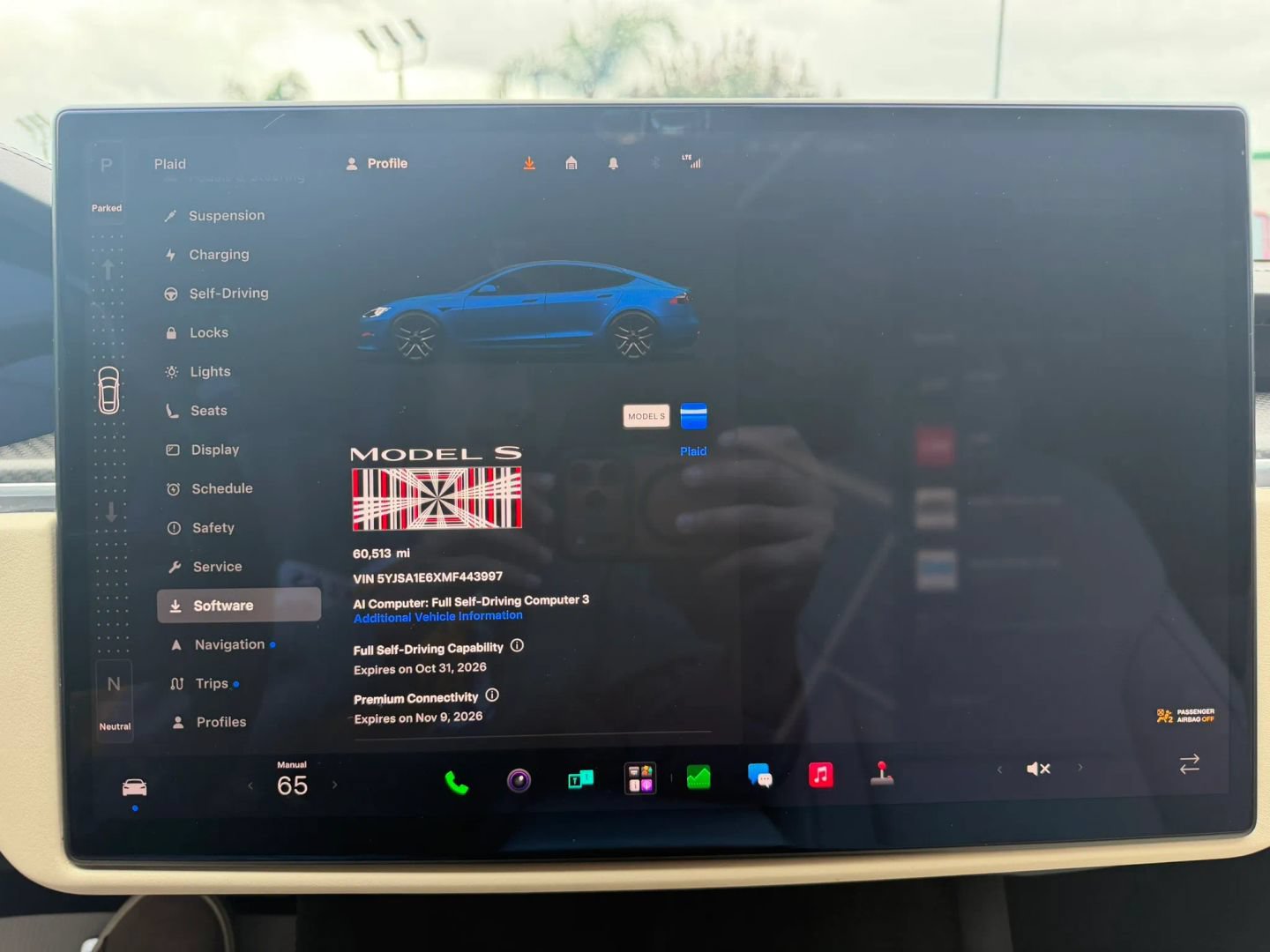 Used 2021 Tesla Model S Plaid AWD/4WD image 30