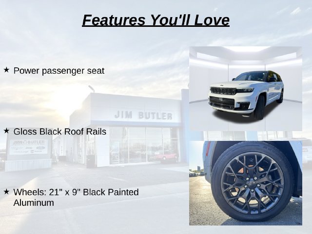 Used 2023 Jeep Grand Cherokee L Summit w/ Advanced Protech Group IV AWD/4WD image 39