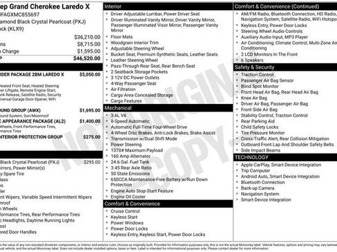 Used 2021 Jeep Grand Cherokee Laredo AWD/4WD image 7
