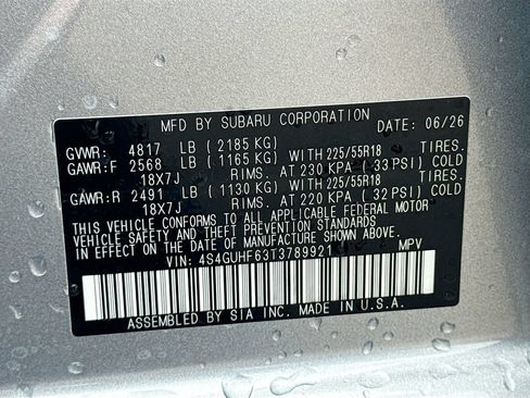 New 2026 Subaru Crosstrek 2.5i Sport AWD/4WD image 28