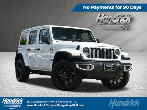 Used 2025 Jeep Wrangler Unlimited Sahara w/ Safety Group AWD/4WD image 1