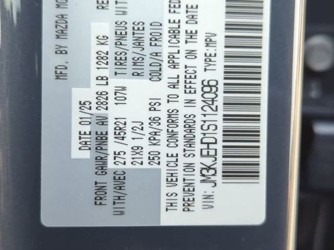 New 2025 MAZDA CX-70 3.3 Turbo w/ Premium Plus Pkg image 35