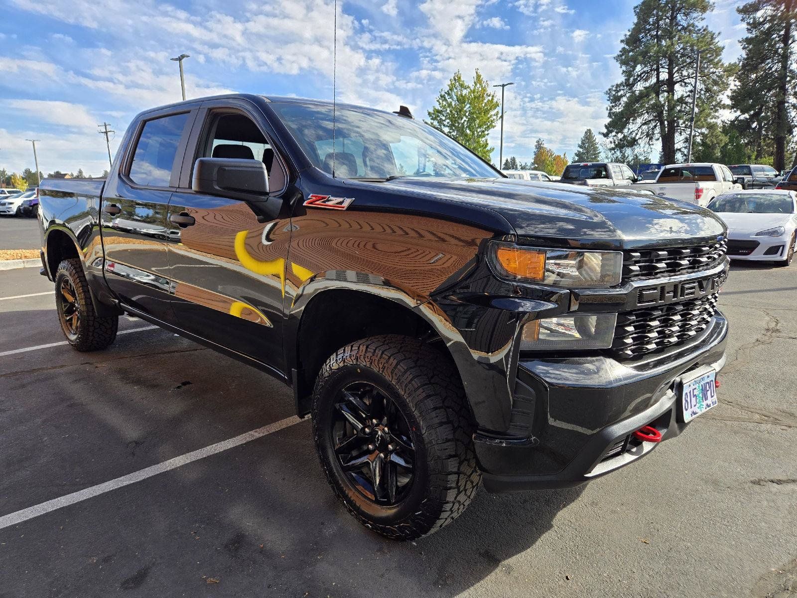 Used 2021 Chevrolet Silverado 1500 Custom Trail Boss w/ LPO, Dark Essentials Package AWD/4WD image 7