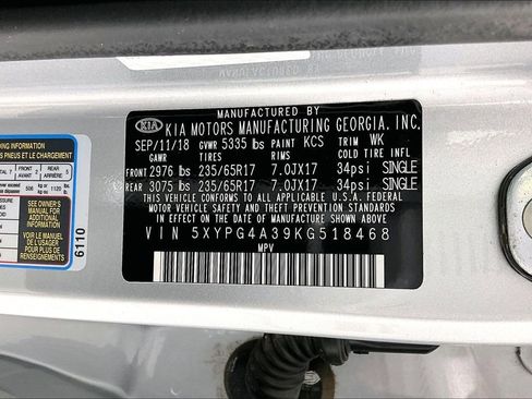 Used 2019 Kia Sorento L FWD image 42