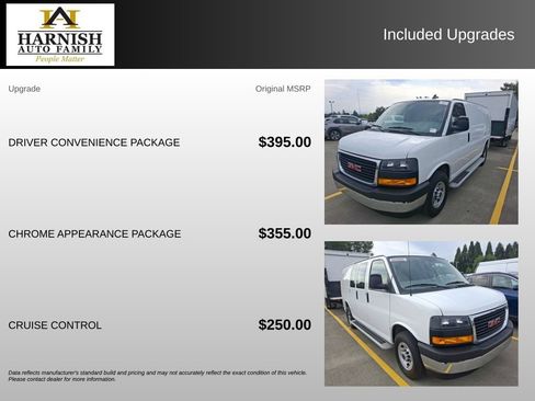Used 2025 GMC Savana 2500 w/ Driver Convenience Package RWD image 4