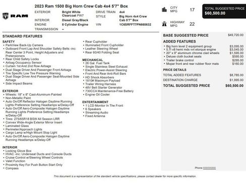 Used 2023 RAM 1500 Big Horn AWD/4WD image 34