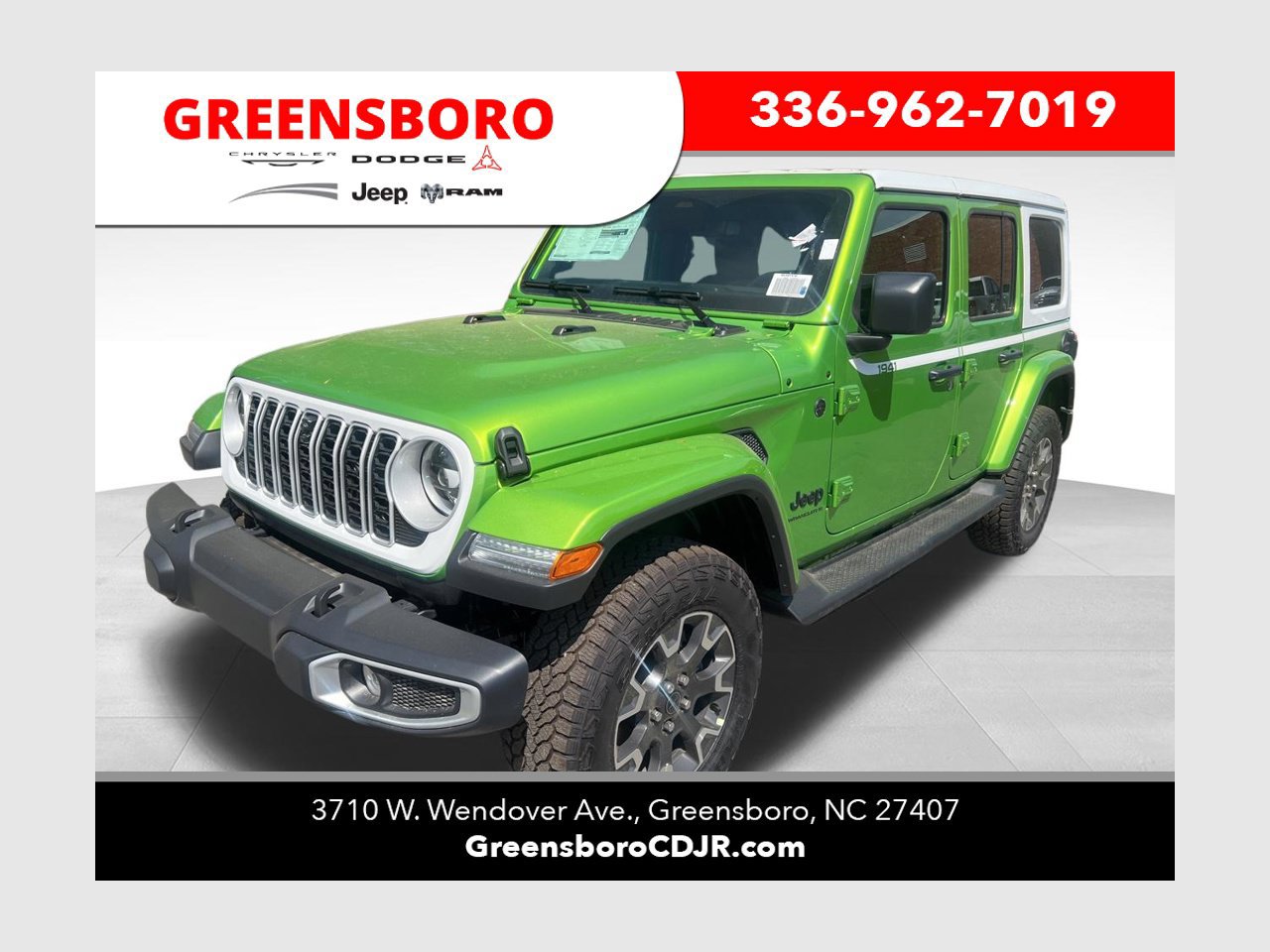 New 2026 Jeep Wrangler Unlimited Sahara w/ Whitecap Package AWD/4WD 360° Tour