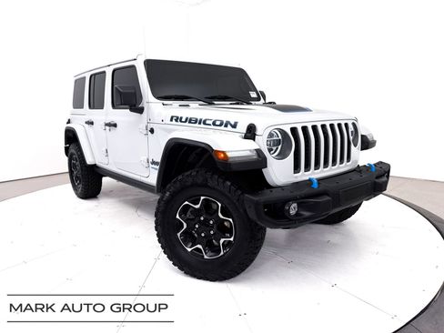 Used 2022 Jeep Wrangler Unlimited Rubicon 4xe w/ Steel Bumper Group AWD/4WD image 1
