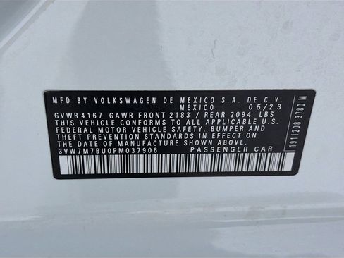 Used 2023 Volkswagen Jetta SE w/ Panoramic Sunroof Package FWD image 31