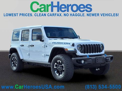 Used 2024 Jeep Wrangler Unlimited Rubicon 4xe image 1