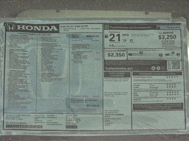 New 2026 Honda Pilot Elite image 17