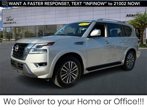 Used 2024 Nissan Armada SL w/ Captain's Chairs Package image 1