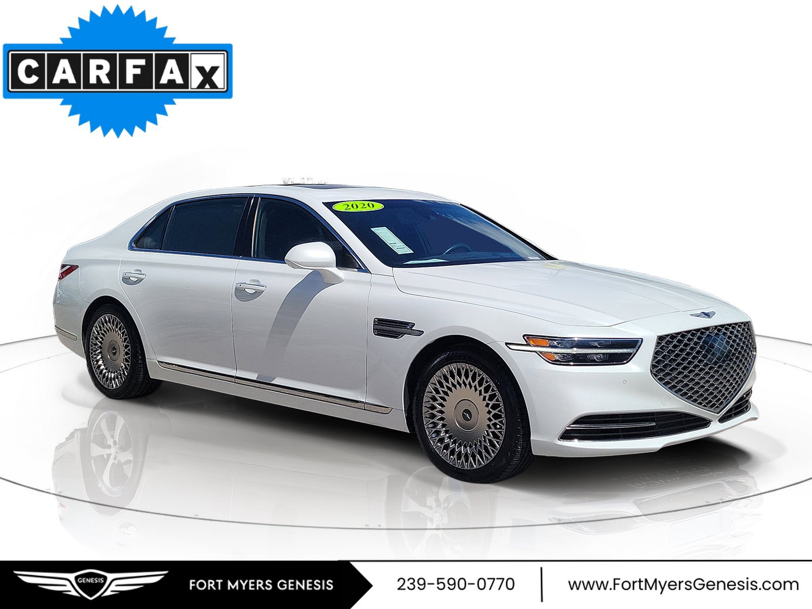 Used 2020 Genesis G90 3.3T Premium RWD image 1