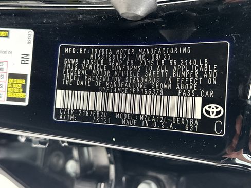 Certified 2023 Toyota Corolla XSE FWD image 35
