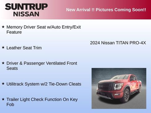 Used 2024 Nissan Titan PRO-4X w/ Pro-4x Convenience Package image 13