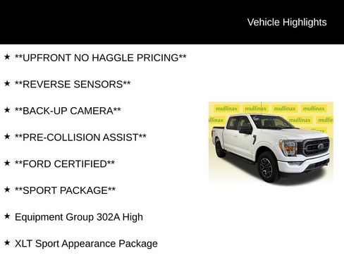 Certified 2023 Ford F150 XLT w/ Equipment Group 302A High AWD/4WD image 12