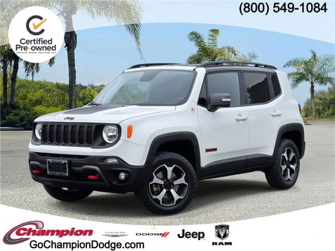 Certified 2019 Jeep Renegade Trailhawk image 1